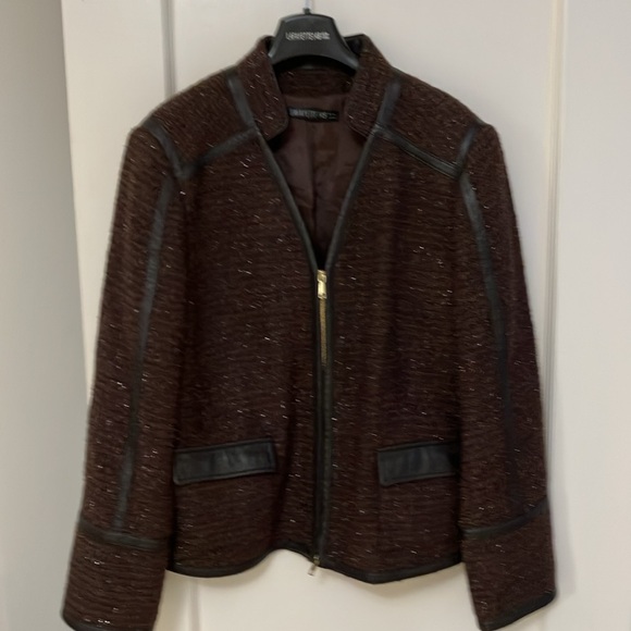 Extraordinary Lafayette 148 Tweed Jacket size 16/XL - Picture 2 of 12